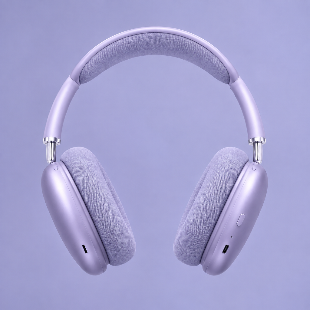 Casque Bluetooth Hoco W65 Plus – ANC – Violet
