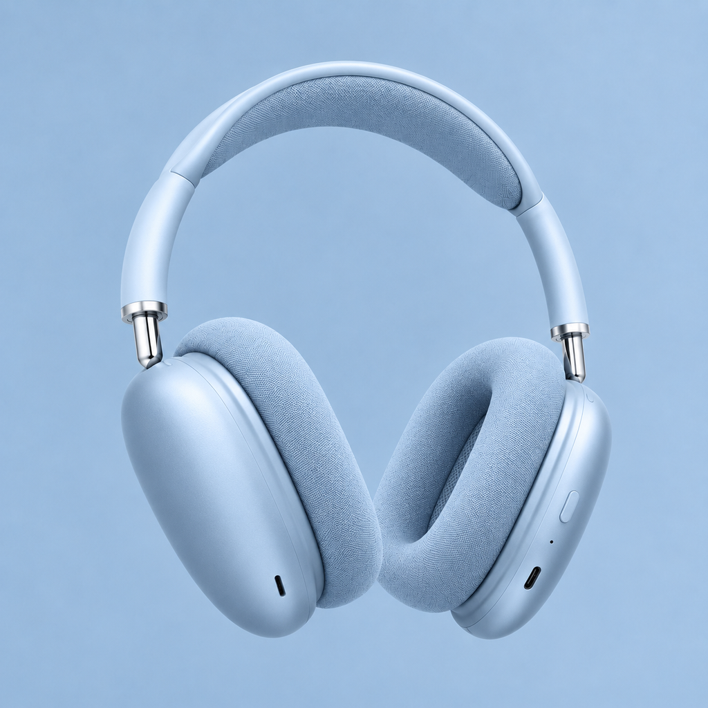 Casque Bluetooth Hoco W65 Plus – ANC – Bleu